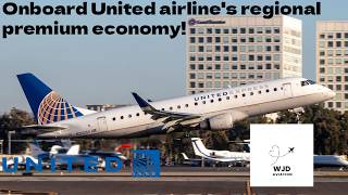 Onboard United Airlines Embraer 175 economy plus to San Francisco!