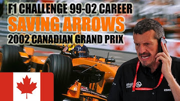 SAVING ARROWS : F1 Challenge 99-02 2002 Season Part 8: First trip to North America lads