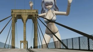 I Found A Giantess On My Bridge Reaction Video