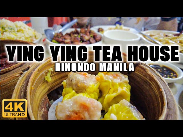 [4K] Exploring Authentic Cantonese Flavors at YING YING TEA HOUSE in BINONDO, Manila! class=