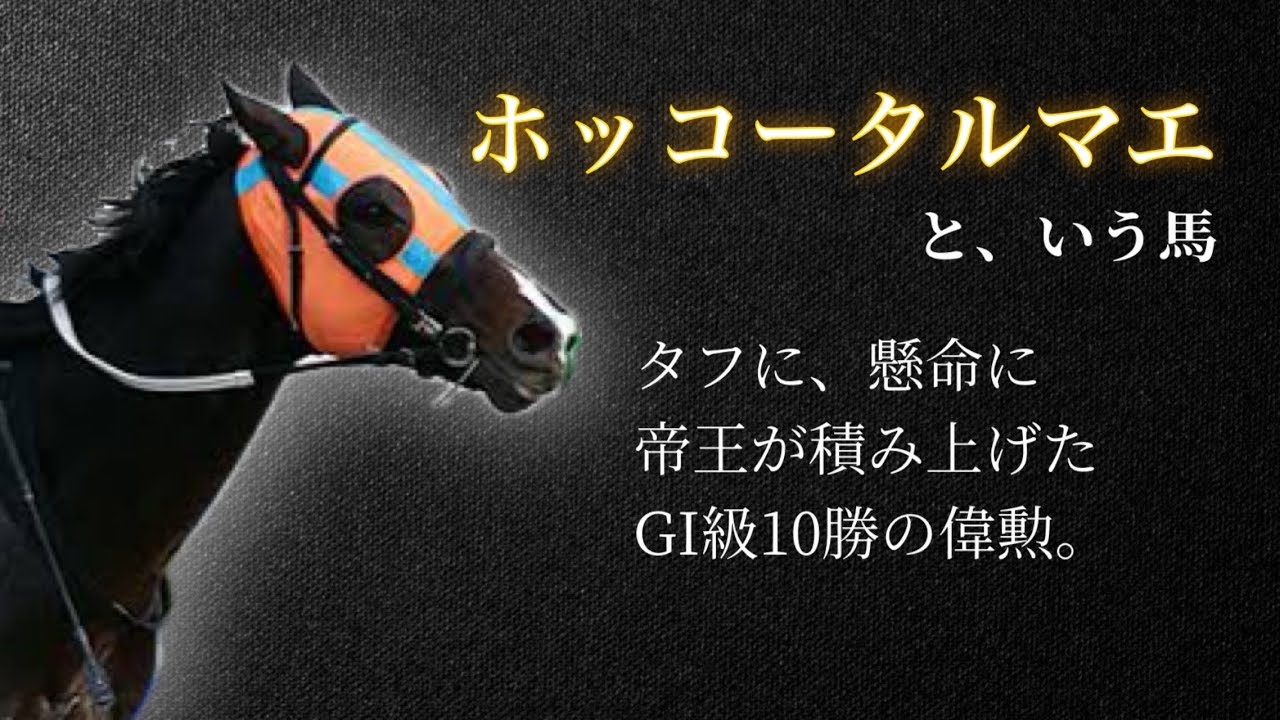 【ダートの帝王】ホッコータルマエ🐎👑