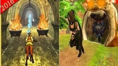 Dungeon Archer Run 2 vs Jungle Princess Run