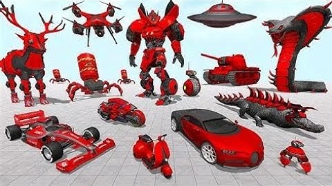 Deer Robot Car Transform Battle Game | Android iOS Gameplay