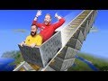 Building a Roller Coaster! | Minecraft Build Off [Ep 22]
