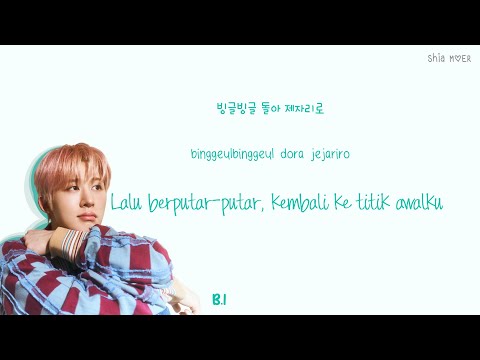B.I (비아이) 관람차 (Ferris wheel) (feat.Heize) [Han/Rom/Ina] Color Coded Lyrics Lirik TerjemahanIndonesia