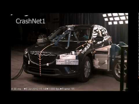 2013 Mazda CX-5 | Side Crash Test | CrashNet1
