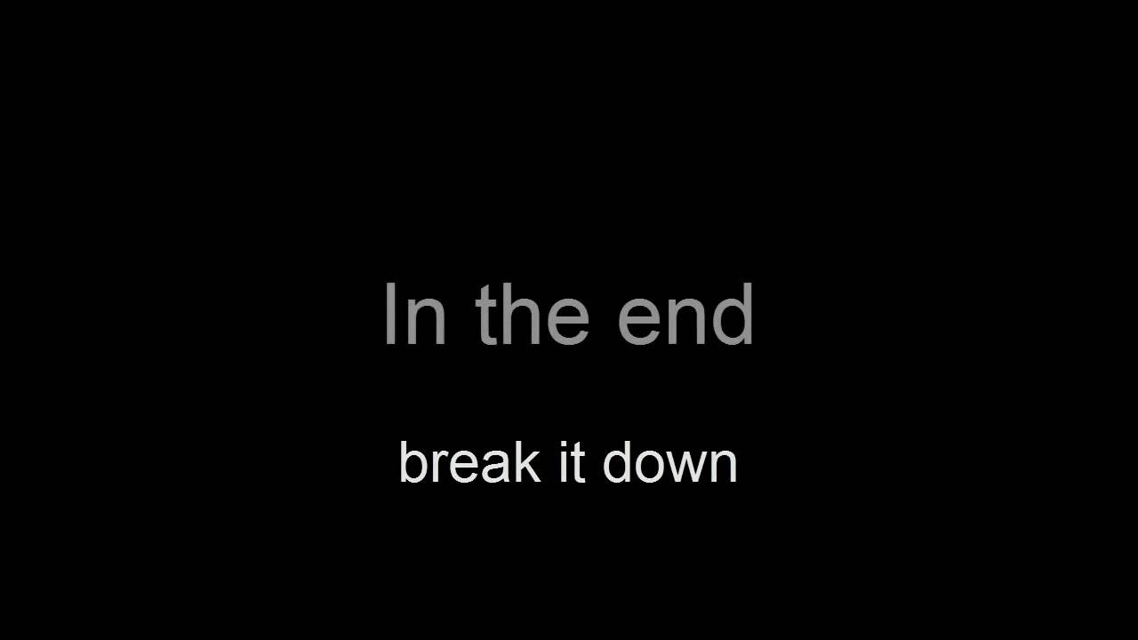 Anthrax - In the End (lyrics in video)