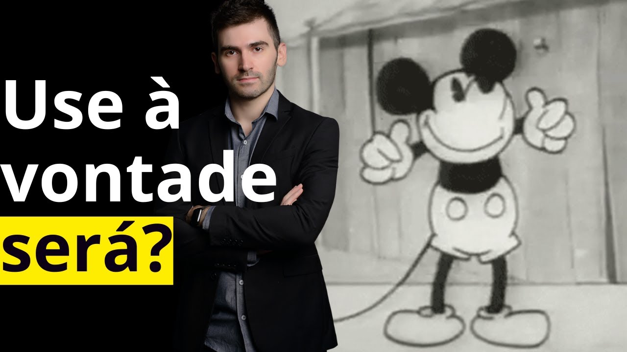 Mickey Mouse da Disney em domínio público: entenda - YouTube
