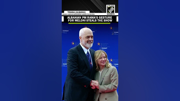 Albanian PM Rama’s ‘special gesture’ for Italian PM Meloni at EU Summit steals the show