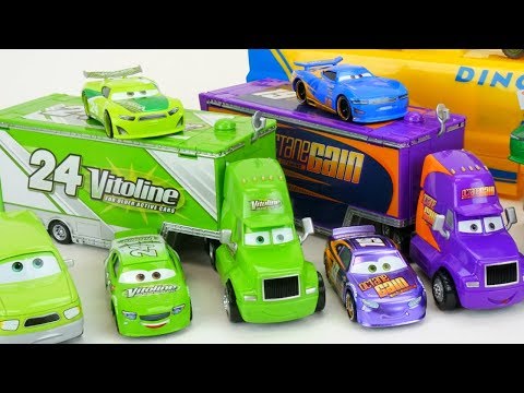 New Disney Cars 3 Hauler Thunder Hollow and Piston Cup Racers!