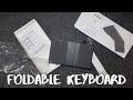 NAMELESS FOLDABLE KEYBOARD - GOODS TO! ( UNBOXING AND TEST )