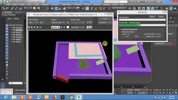 creating walls doors trees and stairs in 3ds max