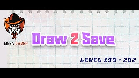Draw 2 save amazing puzzle game || android Games || Latest Game || free game || Mega Gamer