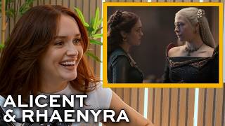 Olivia Cooke on her "real bond" with Emma D'Arcy in HOUSE OF THE DRAGON