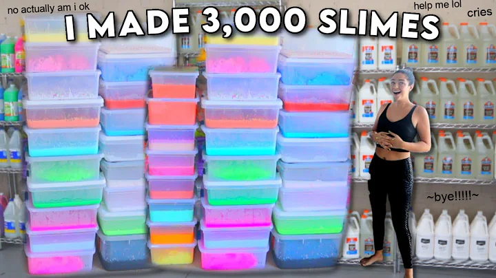 RESTOCK MY SLIME SHOP WITH ME FOR BLACK FRIDAY 2020!!! *i made 3,000 slimes*