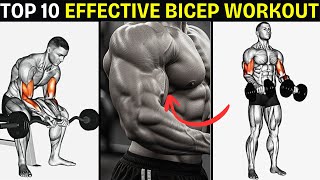 Top 10 Effective Bicep Workouts for Massive Arms | Build Muscle Fast!