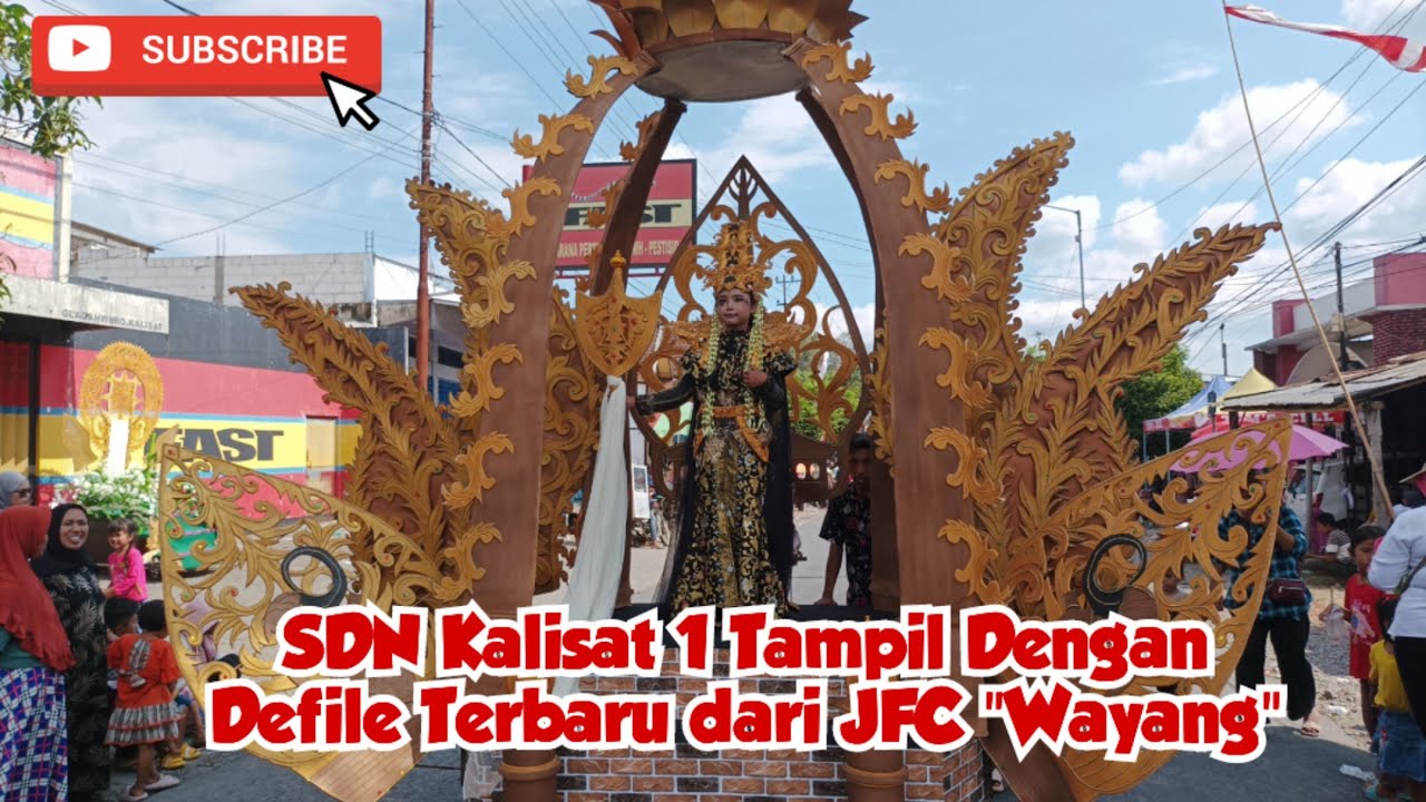 Penampilan SDN Kalisat 1 di Karnaval SD Kecamatan Kalisat #karnavalsd #kalisat #karnaval