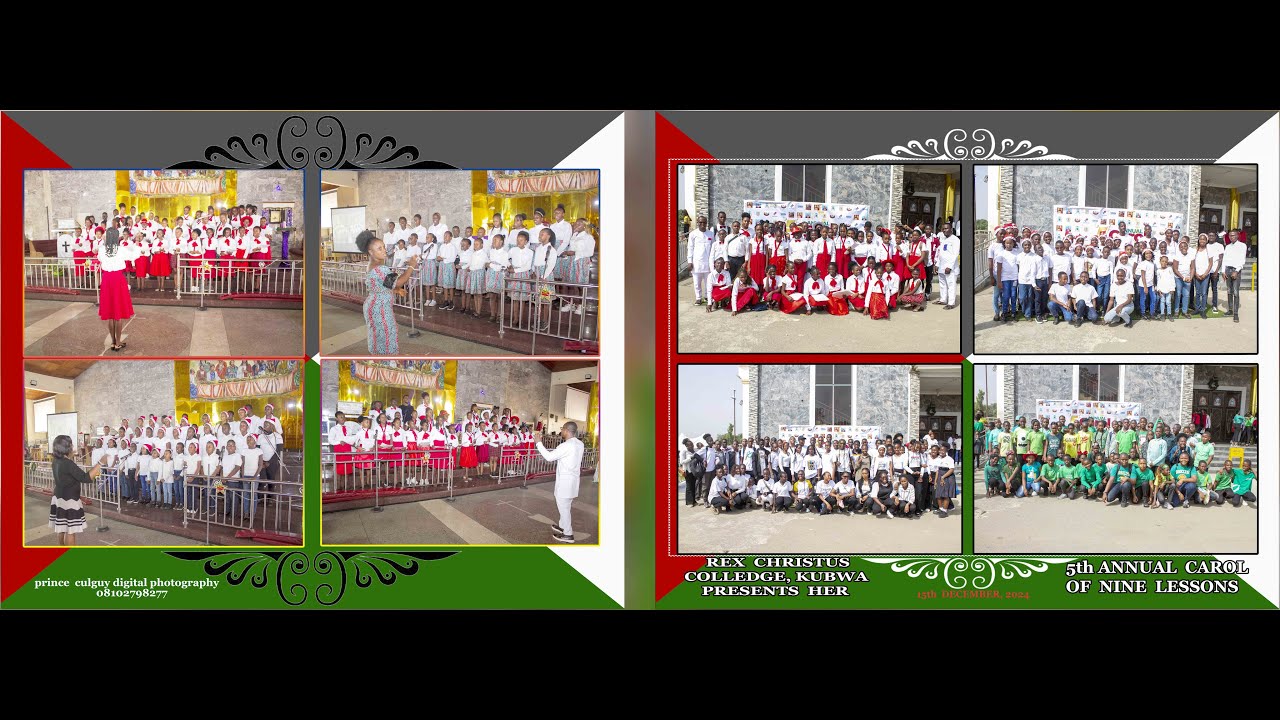 Rex Christus College Annual Carol of Nine Lessons (White Christmas) 5.0 ...