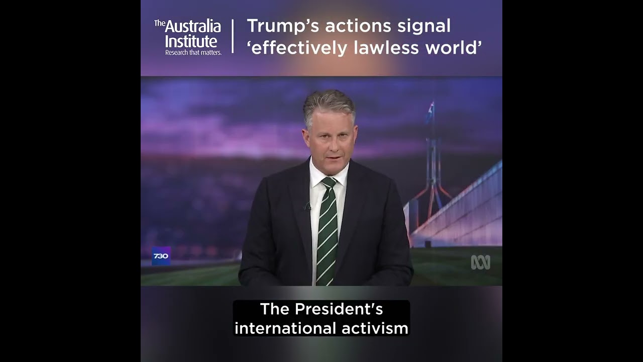 Trump’s actions signal ‘effectively lawless world’