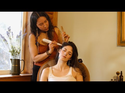 [ASMR] Scalp Check with Julia ❤️ Real Person Massage, Gua Sha, Hair Play, & Acupressure