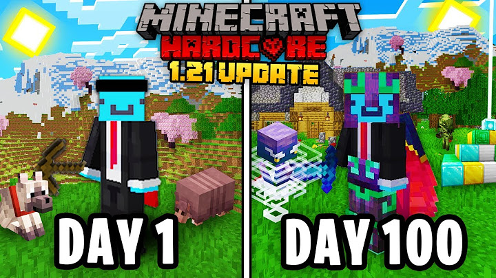 Saya Bertahan Hidup 100 Hari di UPDATE 1.21 di Minecraft Hardcore...