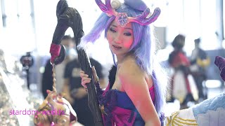 コスプレ 코스프레 / 英雄聯盟莉莉婭 LOL Lillia cosplay 含羞蓓蕾 靈魂蓮華 2020廣州麽多漫展