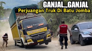 Latest Impact on Batu Jomba‼Truck Fails to Go Uphill