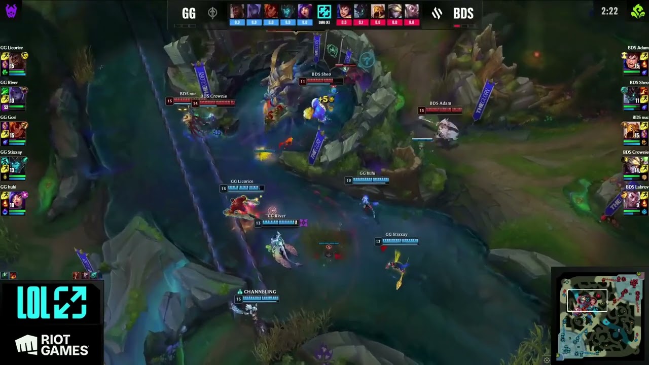 LCS GG (0) vs LEC BDS (1) - Game 2- *HIGHLIGHTS* | WQS | 2023 Worlds | Golden Guardians vs Team BDS