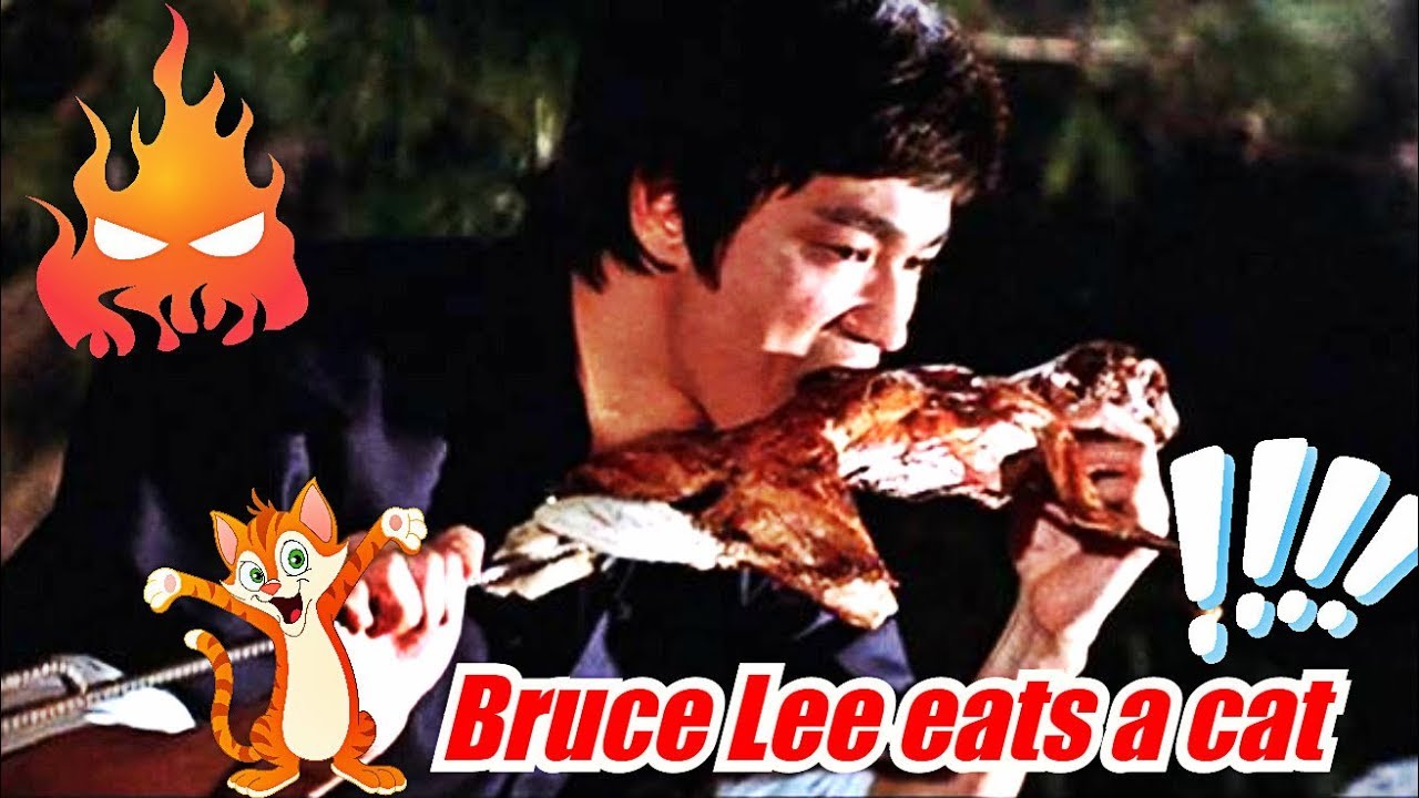 bruce lee eating