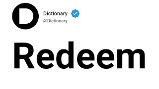 Redeem Meaning In English