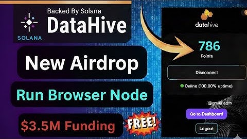 DATAHIVE New Mining App 🚀 | $3.5M Funded Project | Join Early Now