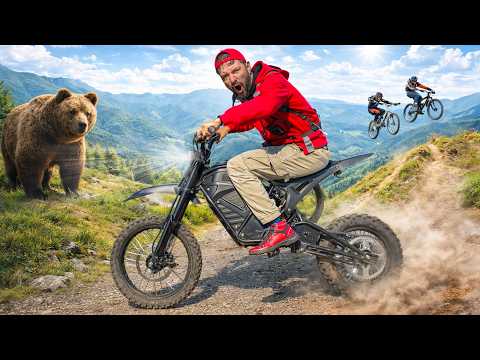 Ez egy ELEKTROMOS PITBIKE