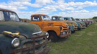 350+ Unrestored Antique Car and Truck Collection.