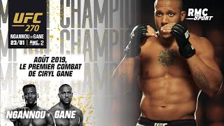 UFC : Dans la préparation du premier combat de Ciryl Gane en août 2019 #NGANNOUGANERMC