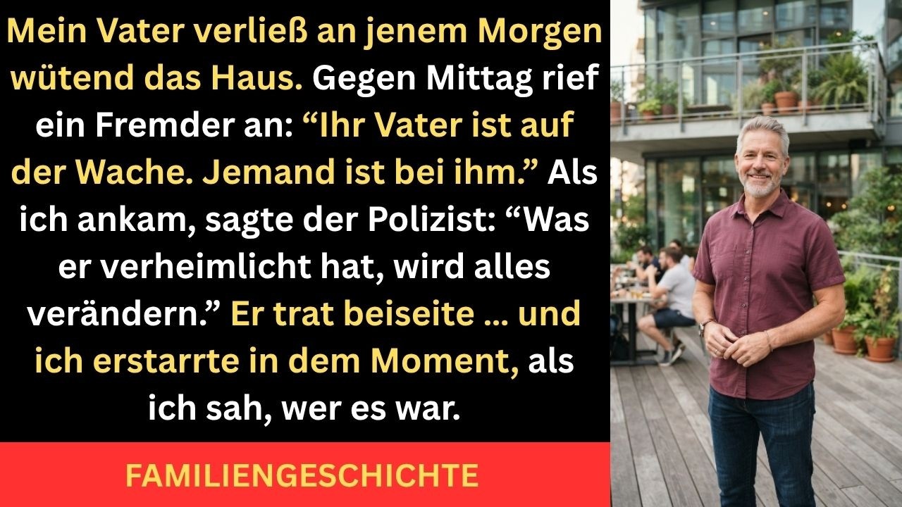 Ich stand in meiner eigenen Küche, in dem Haus, das ich einunddreißig Jahre lang abbezahlt hatte, als mein Schwiegersohn sich an die Theke lehnte und sagte: „Überschreib uns das Haus, Alter, oder...