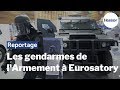 A eurosatory les gendarmes de larmement veillent