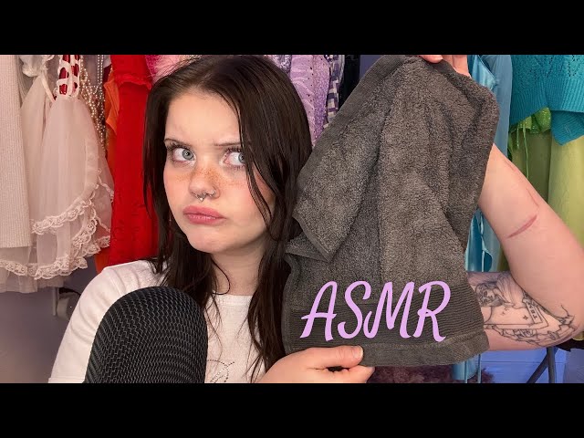 ASMR | Experimental Trigger W/ A Frozen Cloth 🥶💙