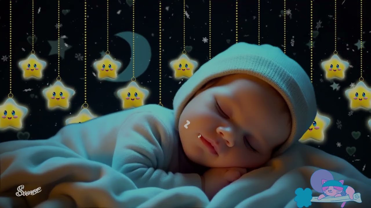 Mozart & Brahms Lullaby 🎵 Baby Sleep Music | Calm Night in 3 Minutes