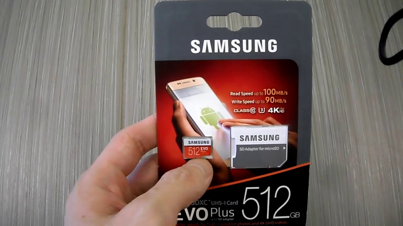 Microsd 512 Samsung Evo