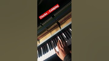 Thumbnail of Clocks - Coldplay #piano #shorts