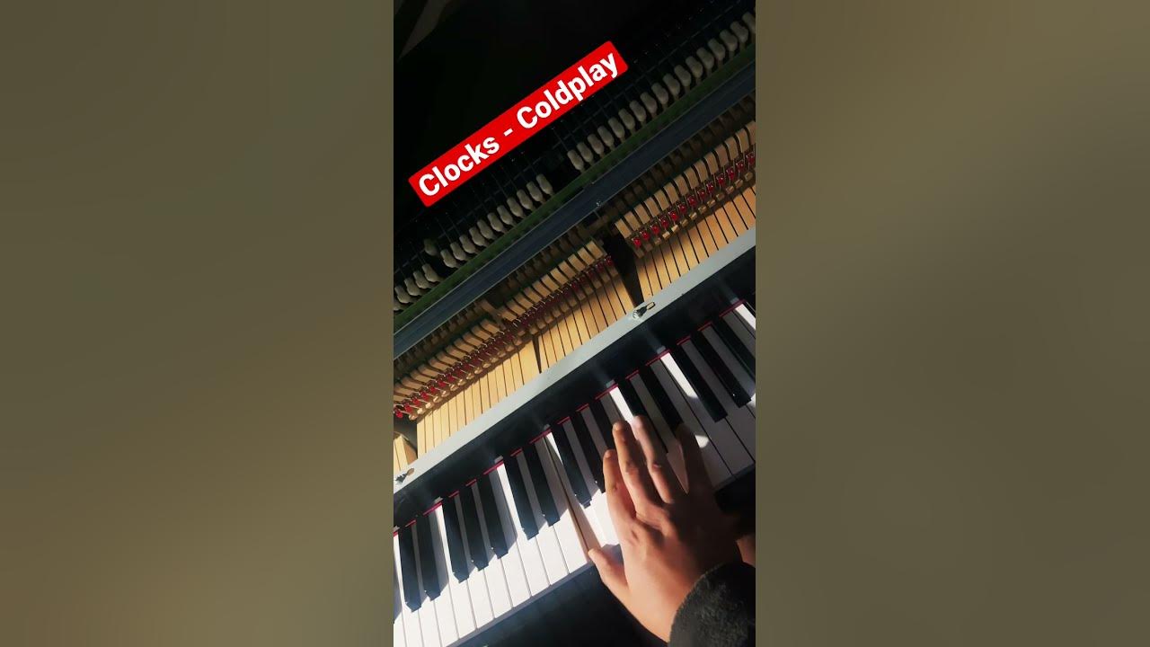 Clocks - Coldplay #piano #shorts