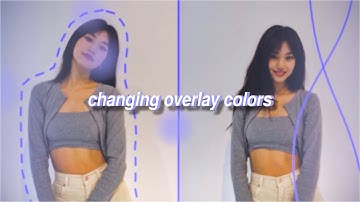 changing overlay colors | after effects