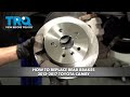 How to Replace Rear Brakes 2012-2017 Toyota Camry