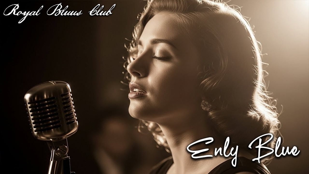 Enlly Blue – She Walks Out in a Cloud of Soulful Sadness | 1950s Vintage Blues Eleganc