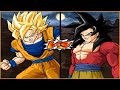 Dragon Ball Z Budokai Tenkaichi 3 - SSJ Goku VS SSJ4 Goku [Request Match]