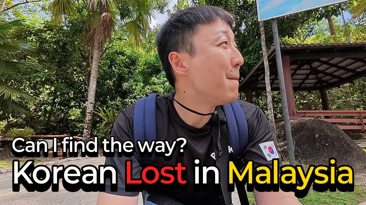 Malaysian save a Lost Korean - Kampung in Malaysia