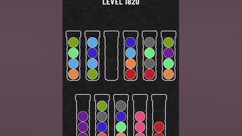 【Ball Sort Puzzle】Level.1820