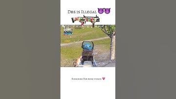 Dbs is illegal 💀😈 #bgmi #bgmishorts #shorts