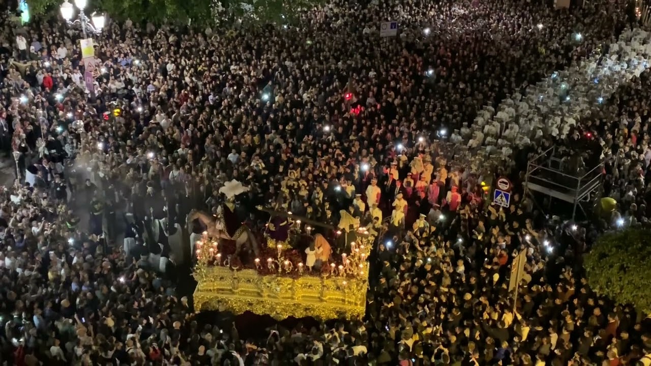 Tres Caídas de Triana en el Altozano 2022. Esperanza Gitana