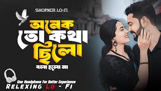 Onek Tu Kotha Silo Bola Holo Na | অনেক তো কথা ছিলো বলা হলো না | Relaxing Lo-Fi Version | Zubeen Grag